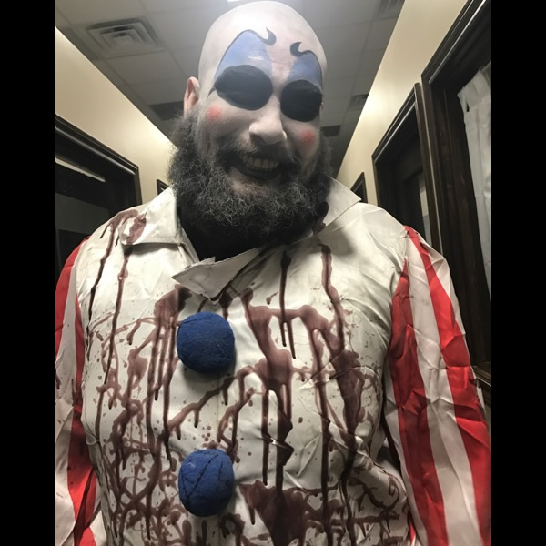 Captain Spaulding makeup